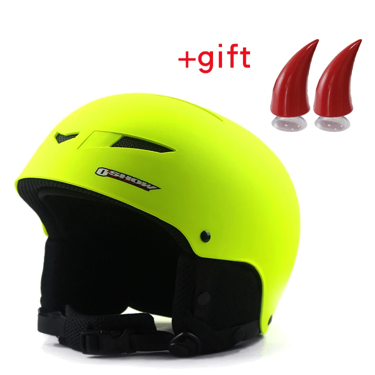 OSHOW лыжный шлем для взрослых полупокрытый скейтборд спортивный Женский Чехлы 57 62