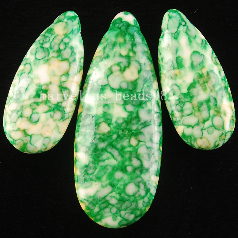 Бесплатная доставка Красивая ювелирных изделий 15x35 ~ 20x49 мм фиолетовый голубой Jaspe