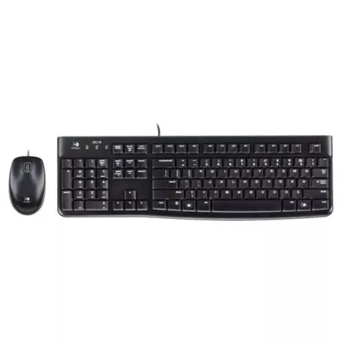 Комплект Logitech MK120 с проводной клавиатурой и мышью|wired keyboard mouse|wired mouse combokeyboard combo |