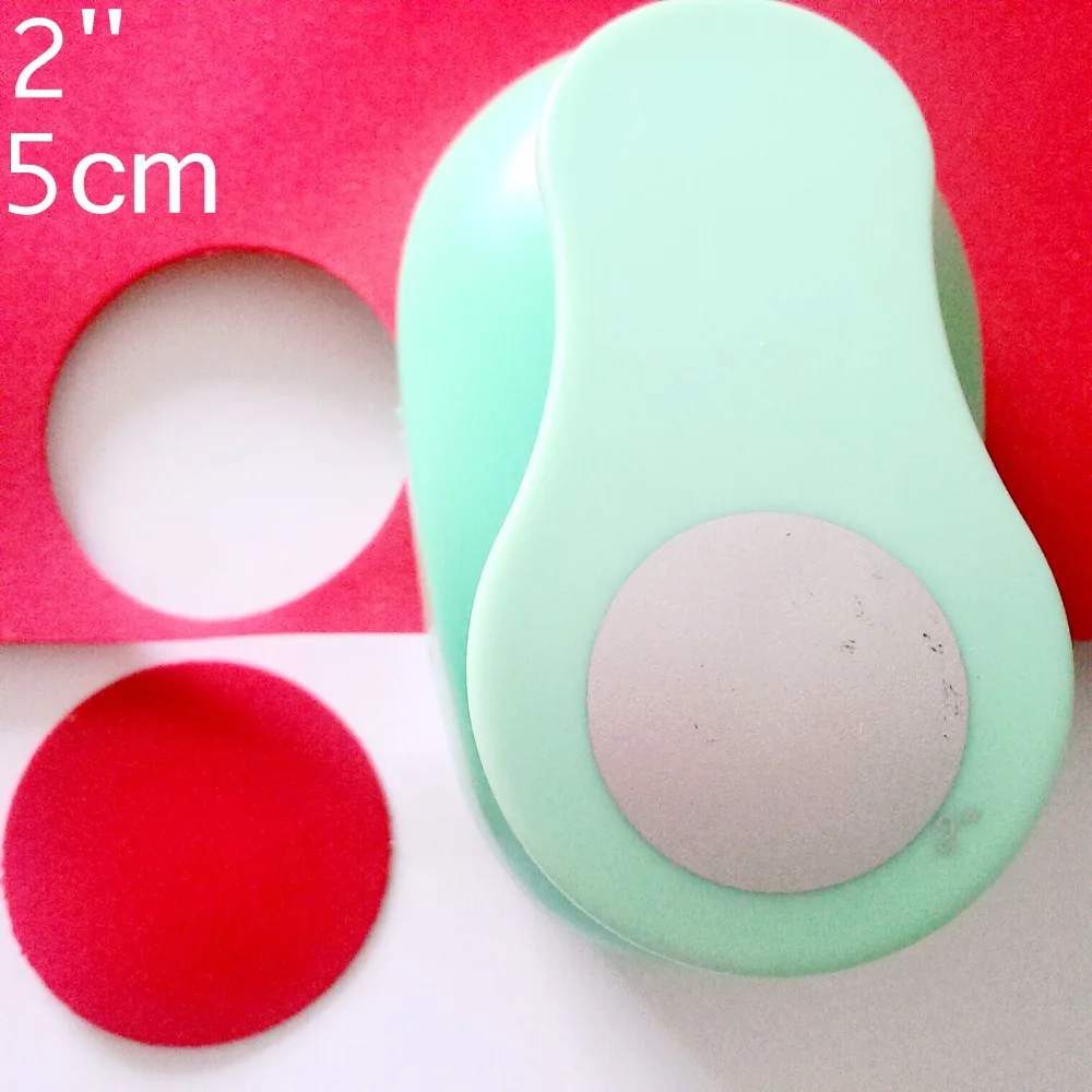 Очень большой 2 'Ƌ см круглый перфоратор для бумаги скрапбукинга рукоделия