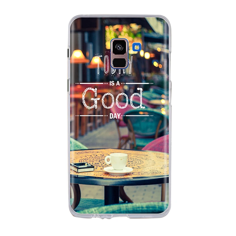Case for Samsung Galaxy A8 Plus 2018 Capa Coque TPU Silicon A 8+ A730F Cover Protector Bumper | Мобильные телефоны и