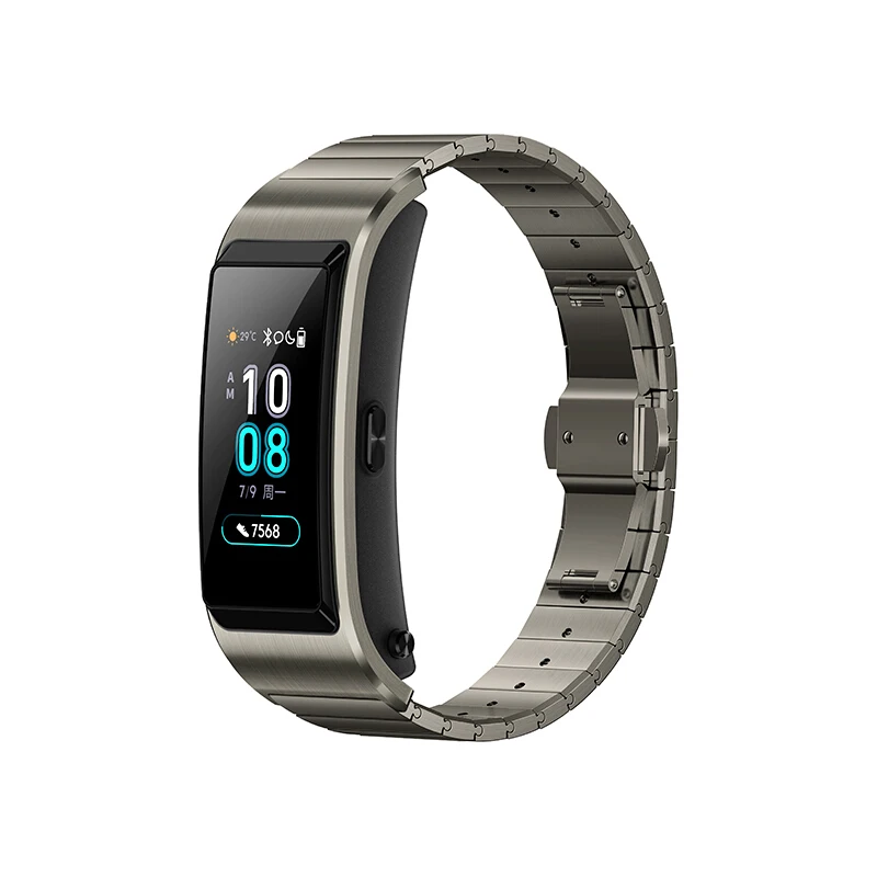 Huawei TalkBand B5 Talk Band смарт-браслет носимые Спортивные Bluetooth браслеты сенсорный AMOLED экран вызова наушники группа
