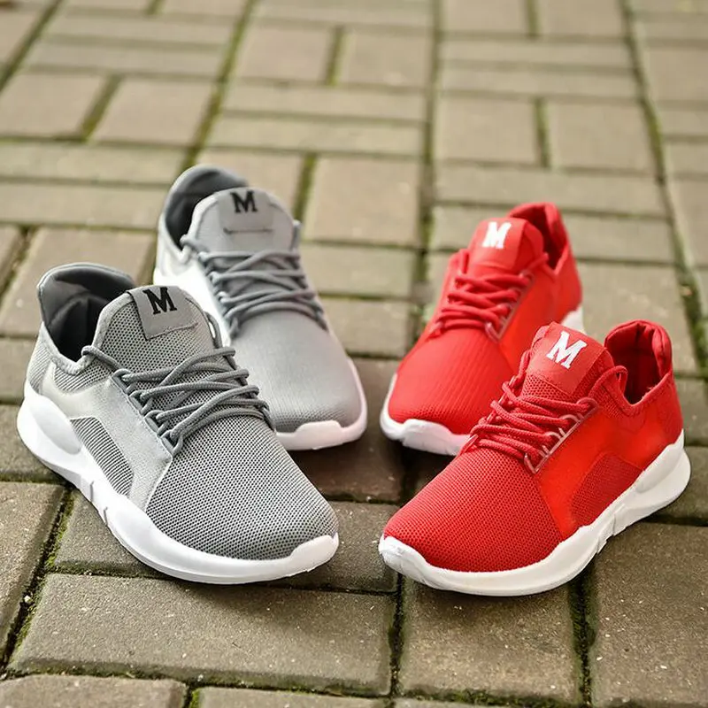 2018 brand flats LOVERS Couple shoes Mens Casual fashion men summer Breathable casual lightweight mesh sneaker WD-43 | Обувь
