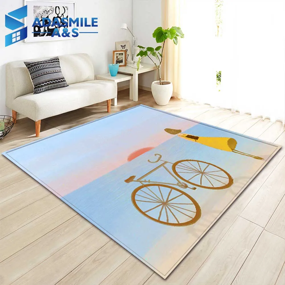 Простой ковер мечты для гостиной комнаты девочек коврик романтического декора