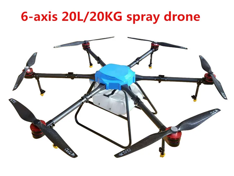 Распылительный Дрон DIY620 20 л кг для сельского хозяйства 1900 мм однотонная Складная