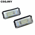 CSGJMY 2 шт Белый светодиодный номерной знак для BMW E46 4D 323i 325i 328i 6000k 12V лампа для подсветки номерного знака