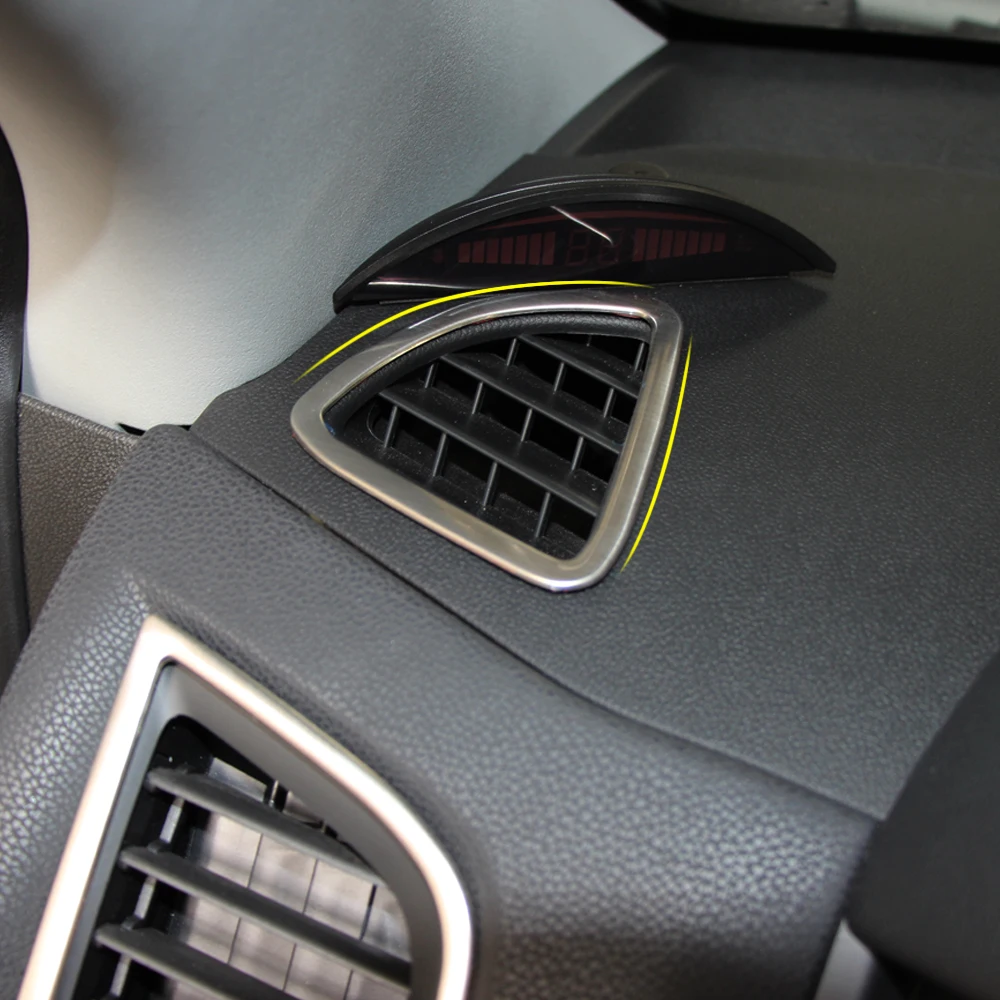 4 шт./лот декоративная рамка для салона автомобиля с вентиляционным отверстием