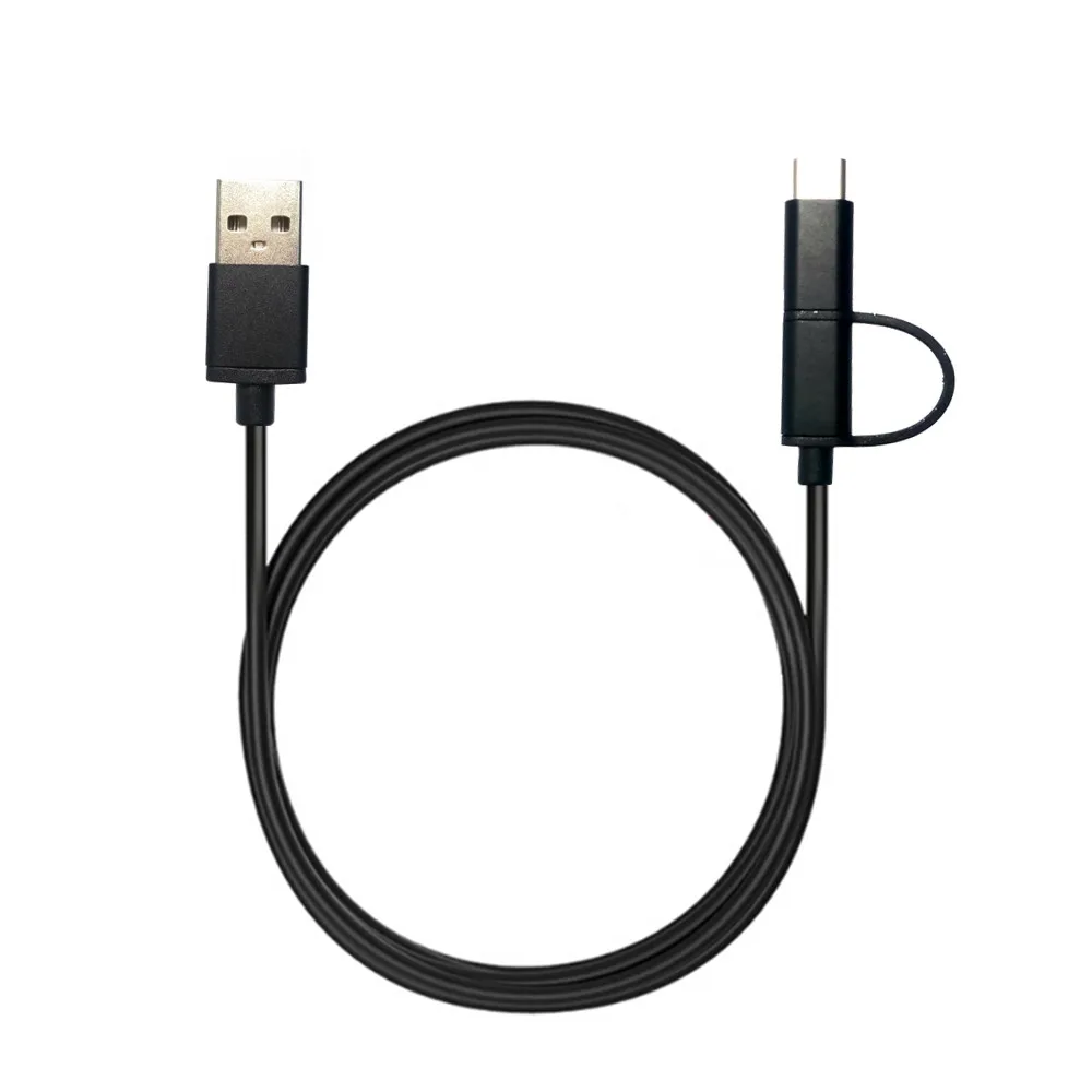 5 шт./лот USB Type C и Micro 2 в 1 кабель для Samsung быстрой зарядки передачи данных Xiaomi 4C Nexus 5X