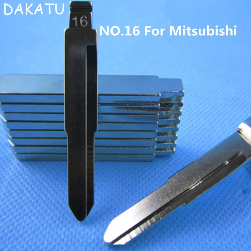 Запасной ключ DAKATU № 16 # для Mitsubishi Delica Alto|key blade|key for mitsubishiblade key |