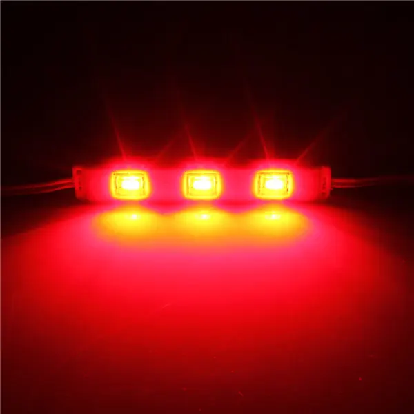 1000pcs DC12V 5630/5730 SMD 3 LED Module Injection Waterproof IP55 Decorative Hard Strip Bar Light Lamp White Red Green Blue | Лампы и
