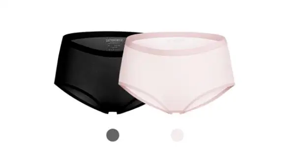 black color L Xiaomi Cottonsmith Air sensatio Нижнее белье Женские трусы из сверхтонкого волокна удобные дышащие женские бесшовные ультратонкие трусики - Цвет: black color L