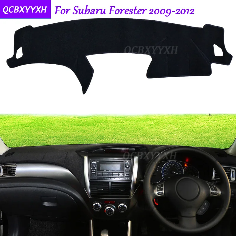 Коврик для приборной панели Subaru Forester 2009 2012 защитный коврик интерьера Photophobism