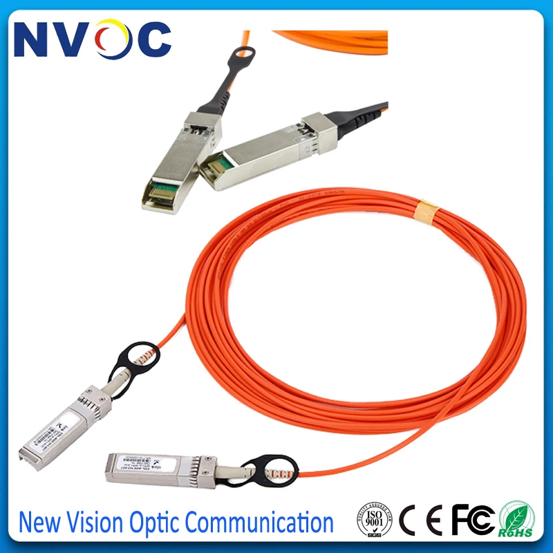 2 шт./лот 15 м (49ft) H3C QSFP 40G D AOC 15M совместимый + 50/125 OM2 активный оптический