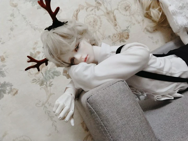 D01-P040 детская игрушка ручной работы 1/3 1/4 кукла аксессуары BJD/SD кукла одежда белая кружевная аристократичная рубашка 1 шт