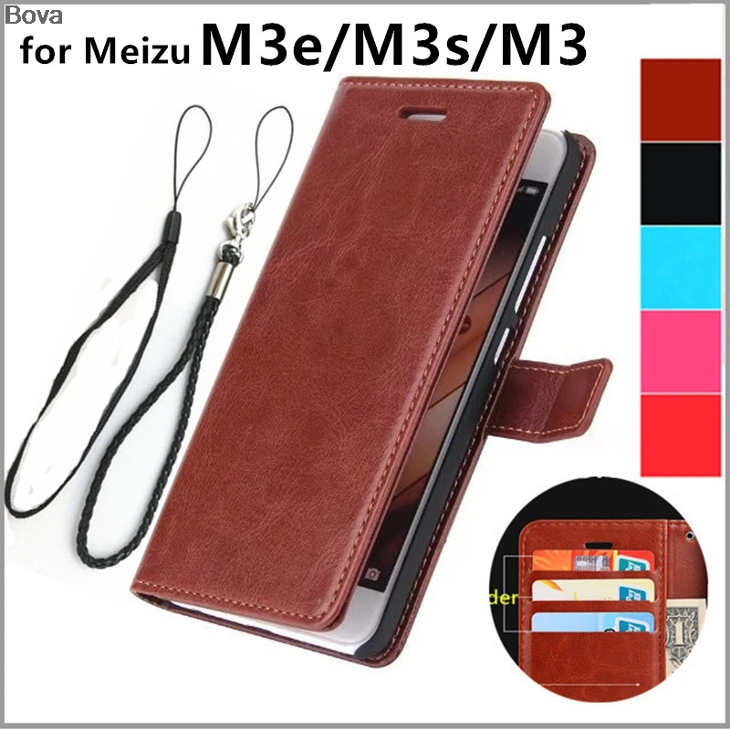 Чехол-книжка для Meizu M3e M3 Mini M3s чехол телефона из искусственной кожи | Мобильные