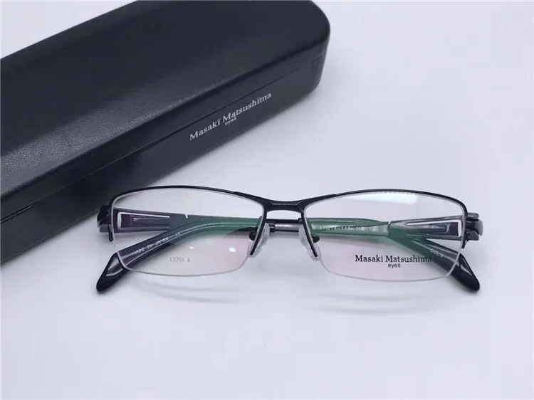 Чистый Титан очки Рамка для Для мужчин оптические кадр рецепт SpectaclesM1173 |