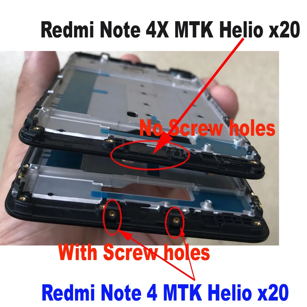 Дисплейный модуль для Xiaomi Redmi Note 4 чёрный/белый|Экраны мобильных телефонов| |