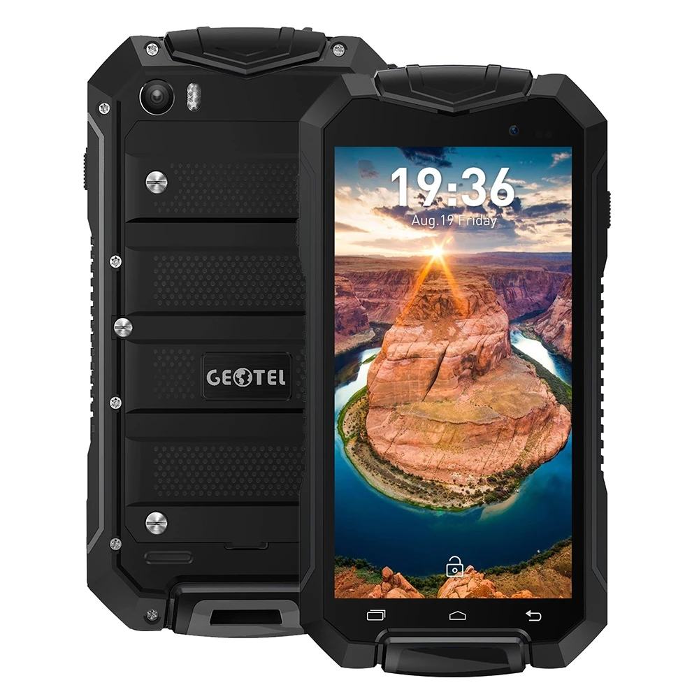 Оригинальный geotel A1 3 г телефона IP67 Водонепроницаемый 4.5 дюймов MTK6580T 4 ядра android 7.0 1