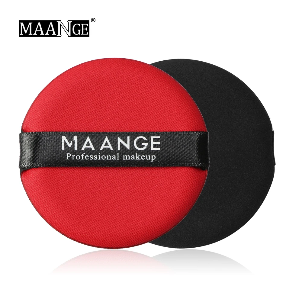 MAANGE 8 шт./компл. круглый кушон для макияжа Губка слоеный сухой влажный двойного назначения маскирующая Жидкая Основа BB/CC крем макияж затяжки