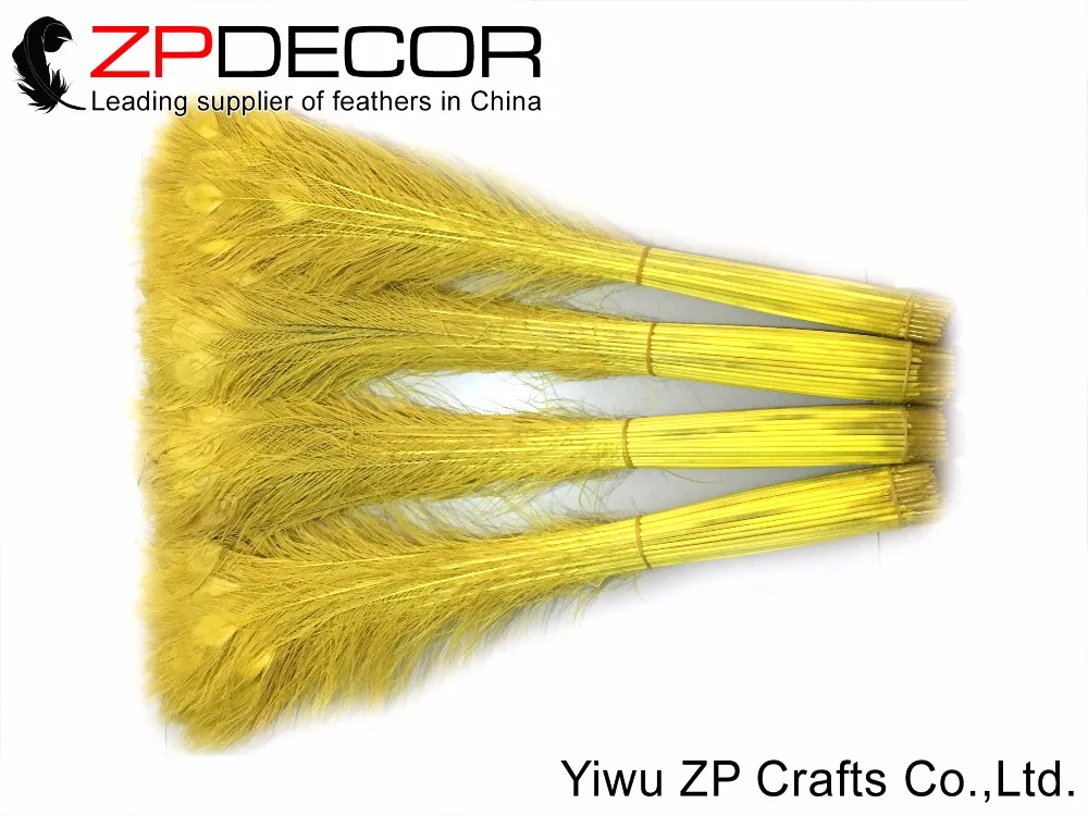 ZPDECOR 200 шт 80 90 см (31 35 дюймов) ручной выбор премиум качества оптовая продажа Желтые