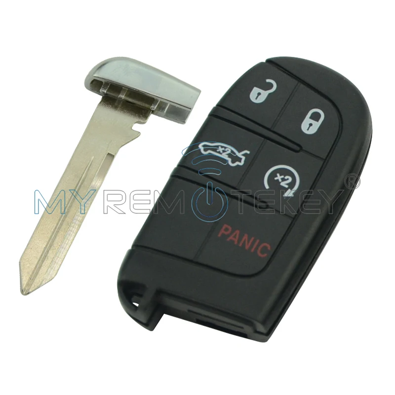 Умный чехол для ключа 5 кнопок Chrysler 300 Dodge Charger Дротика 2011 2012 2013 2014 remtekey|buttons buttons|buttons