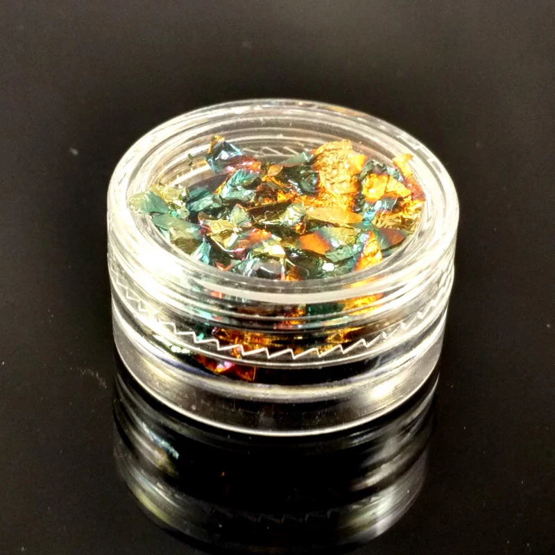 Серебристая и золотистая Оловянная Фольга для дизайна ногтей мягкая