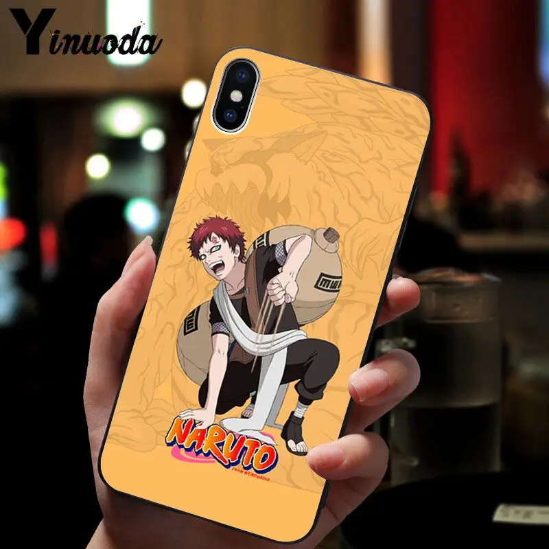 11pro MAX Наруто Гаара Ультратонкий Новый чехол для телефона Fundas Apple iPhone 8 7 6 6S Plus X XS 5 5S
