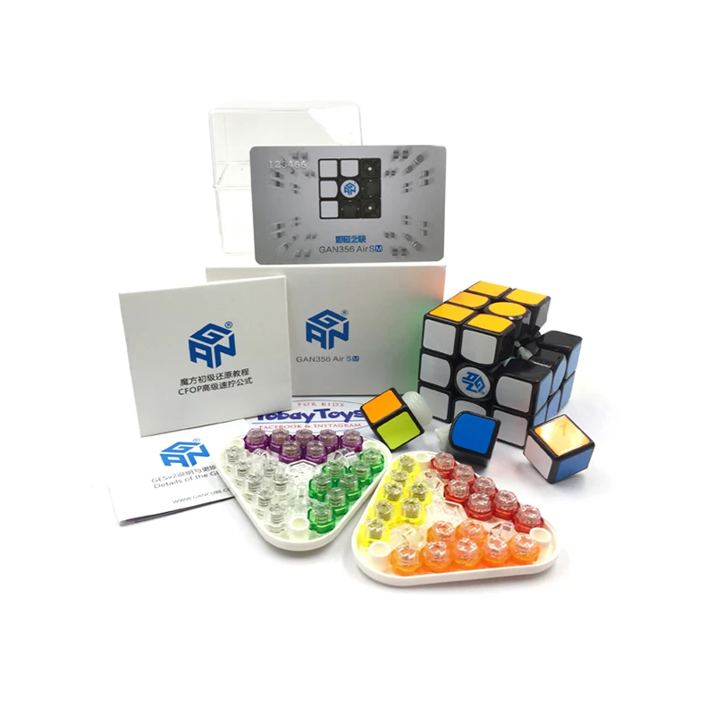 GAN 356 Air SM 3x3x3 Magnetic Magic Cube Professional Speed High Quality Colorful Educational Toys For Children Adults | Игрушки и хобби