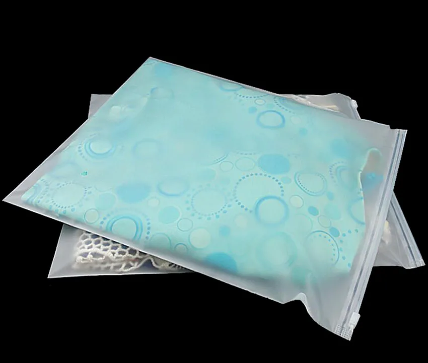 Матовый толстый пластиковый закрывающийся пакет на молнии 50 шт./лот для хранения