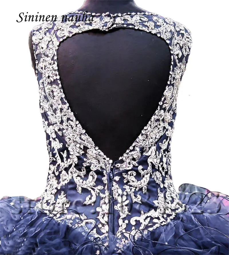 Quinceanera/платья для выпускного вечера бальное платье из органзы с v образным
