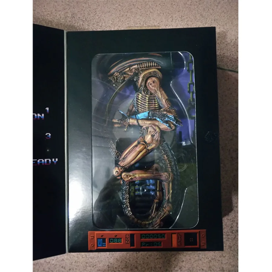 Оригинальная экшн фигурка Φ Game Alien 3 8 бит модель инопланетянина коллекционные