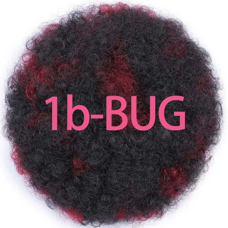 Miss wig короткий кудрявый конский хвост шнурок высокий слоеный зажим для наращивания волос Синтетические африканские Афро-американский прическа