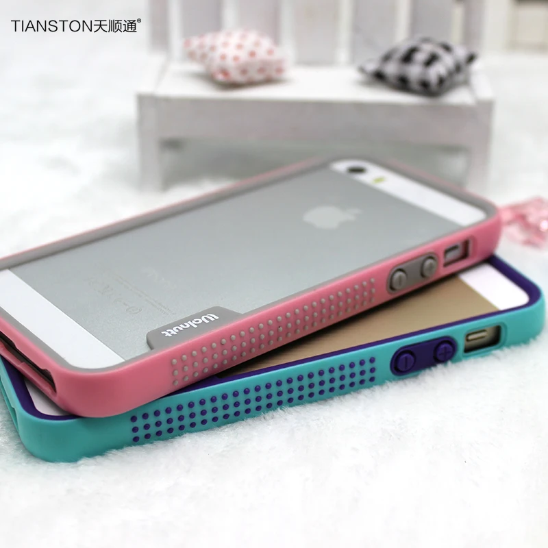 Чехол-бампер для телефона TIANSTON для Iphone 5, 5S, SE, 6 plus, чехол из ТПУ, силиконовый чехол для телефона для Apple 5, 5S, SE, милый чехол-бампер, чехол s Coque
