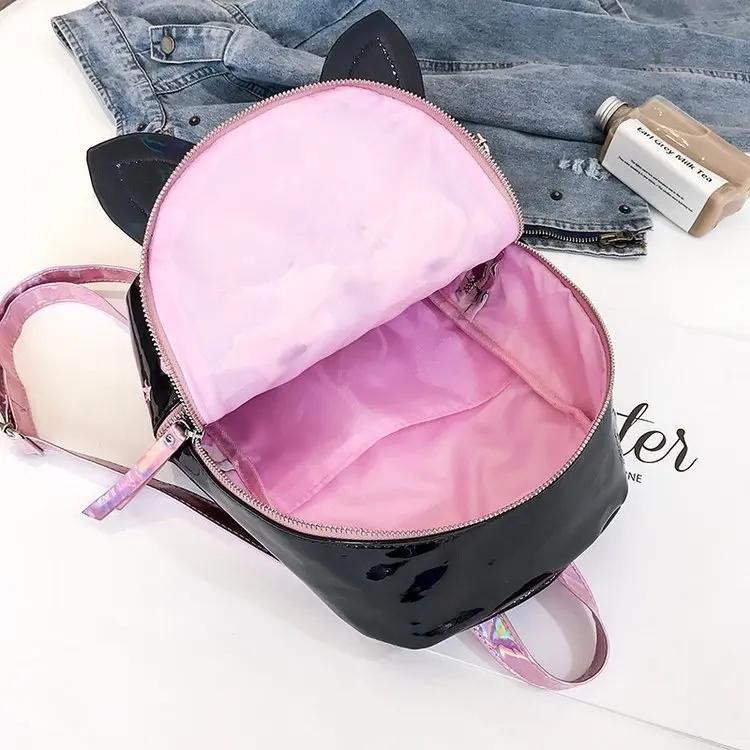 Рюкзак Rdywbu из искусственной кожи для девочек-подростков с лазерной голограммой