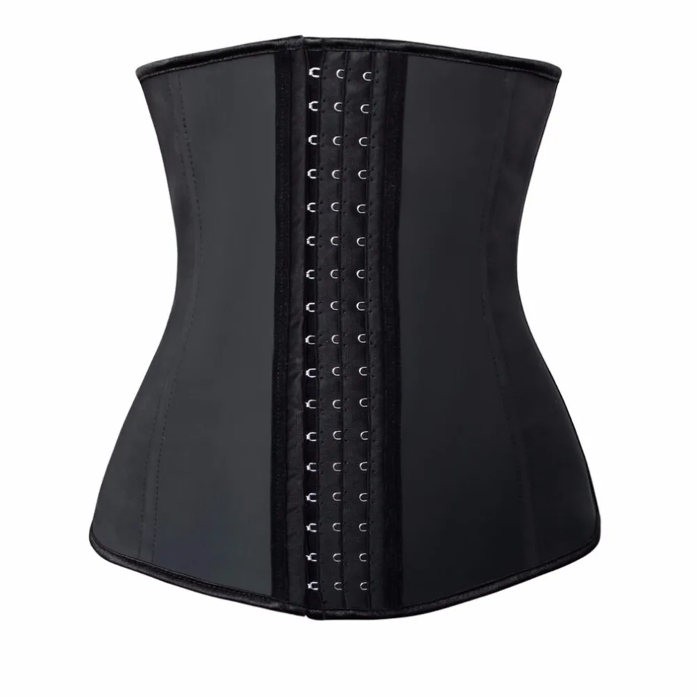 Латексное Корректирующее белье для талии 2017 Женский корсет со стальными костями