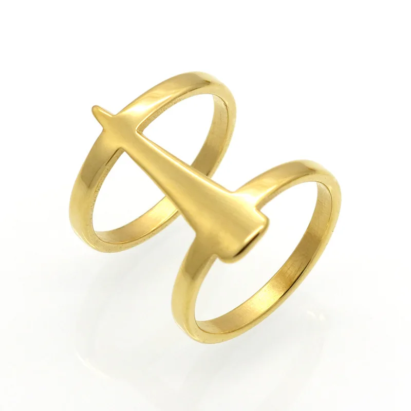 Новый дизайн Высокого качества Из Нержавеющей Стали 316L Женщины anillos подарочные