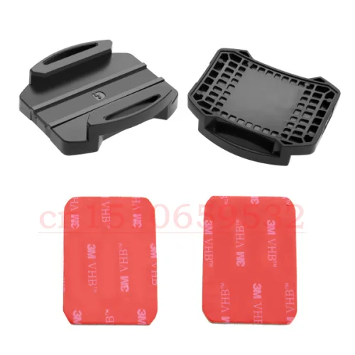 Набор клейких креплений для изогнутой поверхности экшн камеры Sny комплект из 2