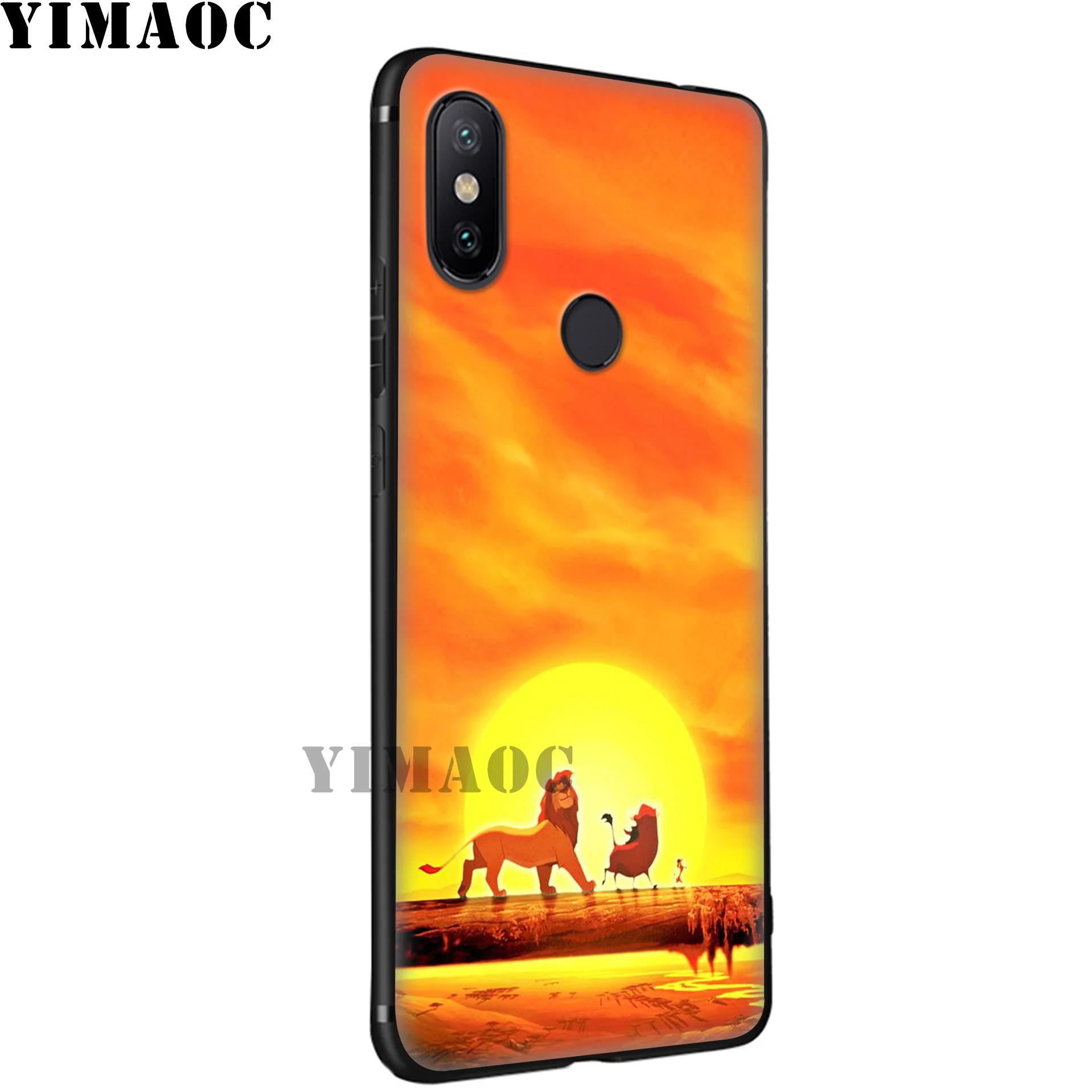 Yimaoc Король Лев мультяшный Мягкий силиконовый чехол для Xiaomi Redmi 7A Note 7 6 6A 5 4 4X 4A 5A S2