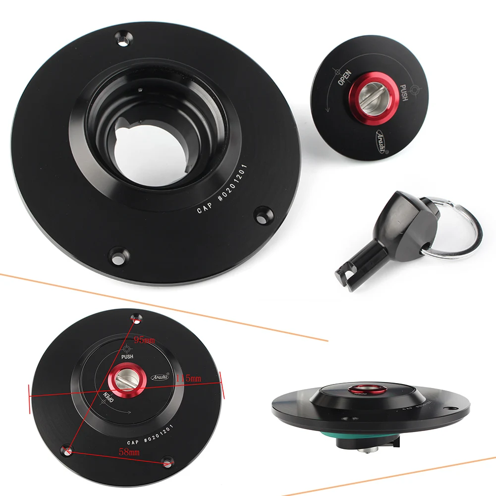 Крышка Топливного наполнителя мотоцикла крышка топливного бака с ключом для Suzuki