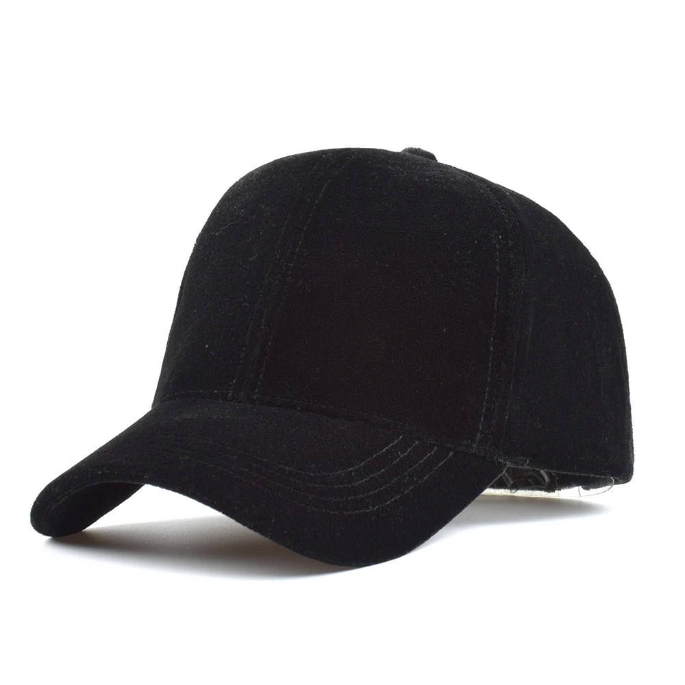 Summer Baseball Cap Women Fashion Brand Wholesale Street Hip Hop Caps Suede Hats for Ladies Black gorras bones | Аксессуары для