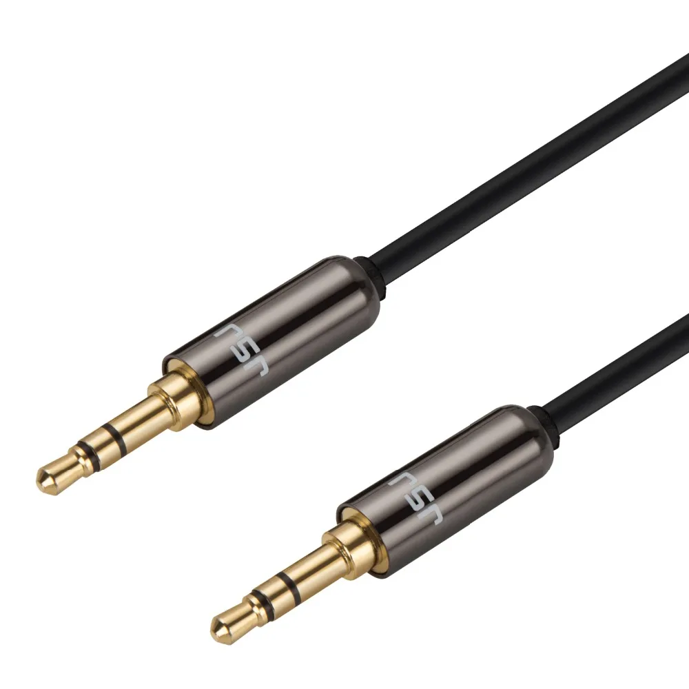 

Digizulu HIFI Aux Cable 3.5mm Stereo Jack Audio Male to Male for mp3 mp4 Meadphone Samsung Huawei Iphone Car Speaker Cord