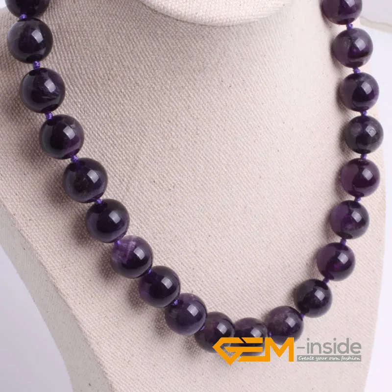 Ожерелье из натурального аметита счастливый камень для аквариума близнецы Лео