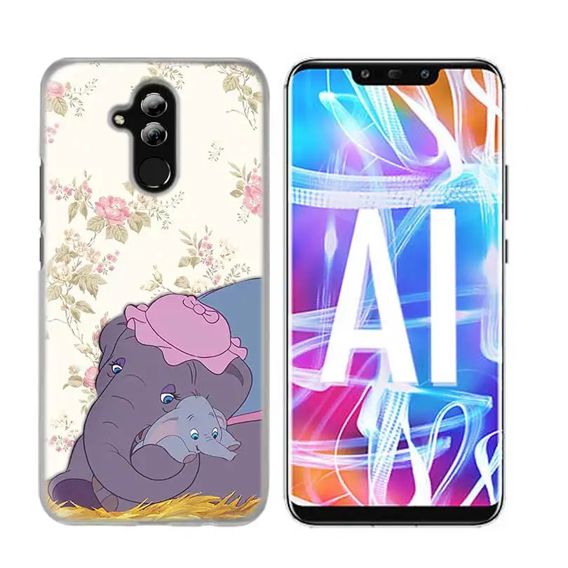 Анимация Дамбо чехол для huawei Honor P30 P20 Коврики 20 10 Y5 Y6 Y7 премьер 8A 8 S P Smart Пульс наслаждаться 9 s Lite Pro Fundas