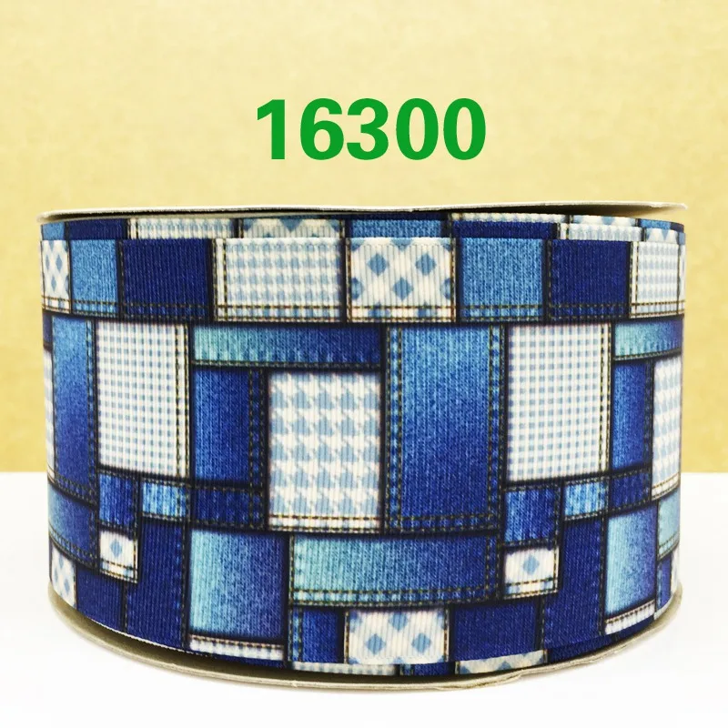 Бесплатная доставка 50 ярдов на размер лента для джинсов с принтом корсажная