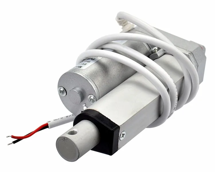 YIMAKER 1 шт. многофункциональный линейный привод двигателя DC12V 50 мм ход 1000N 12 мм/сек. для окон многофункциональная кровать подъемный стол