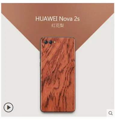 Высококачественный деревянный чехол для телефона huawei nova 2s натуральный Тонкий с