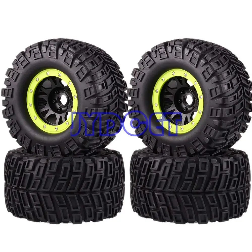 Шестигранные колеса 17 мм и шины 170 для RC 1/8 Monster Truck HPI Savage FLUX HSP 4 шт.|Детали
