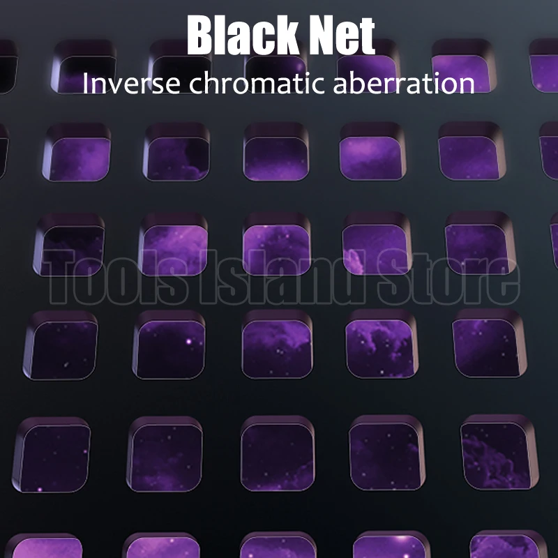 QIANLI 3D черная стальная сетка для iphone 8p 8 7p 7 6sp 6p 6s 6 5S 5 универсальная
