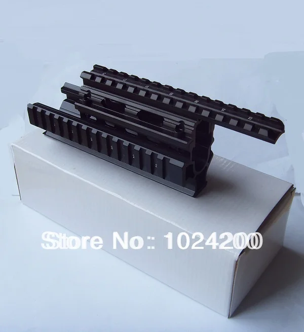 Высокое качество алюминиевый Тактический 7 62x39 Quad Rail Handguard Mount AK handguard|quad rail handguard|rail