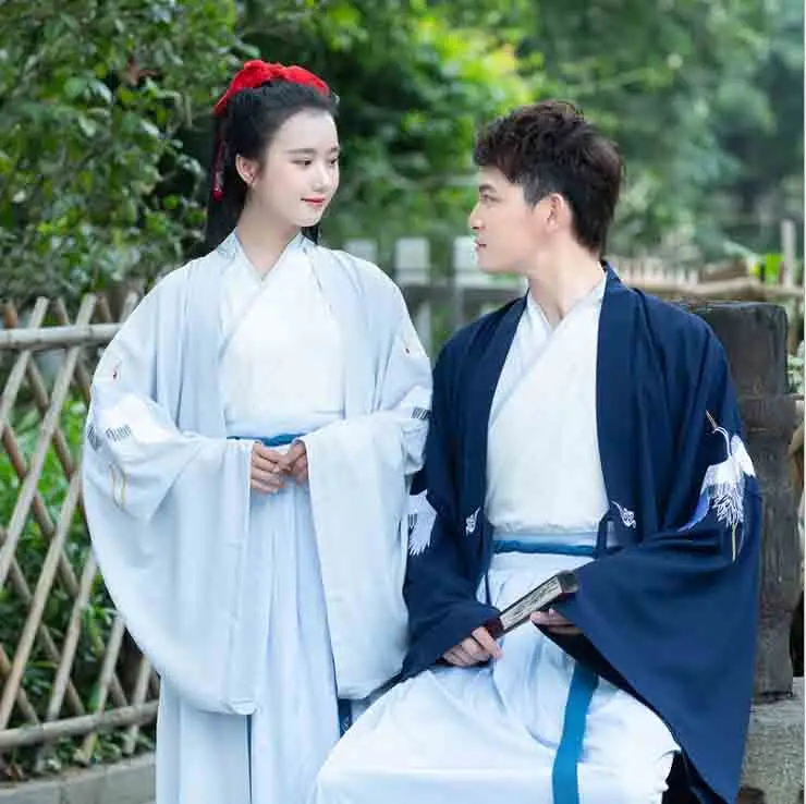 Пары Hanfu старинные китайские винтажные наряды для маскарада вечеринки костюмы